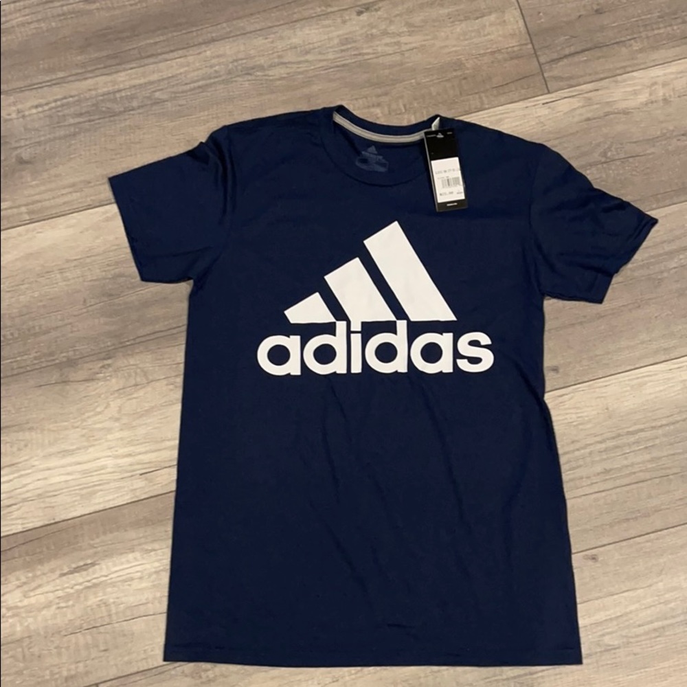 Brand New Navy Blue Adidas Tee Multiple Sizes